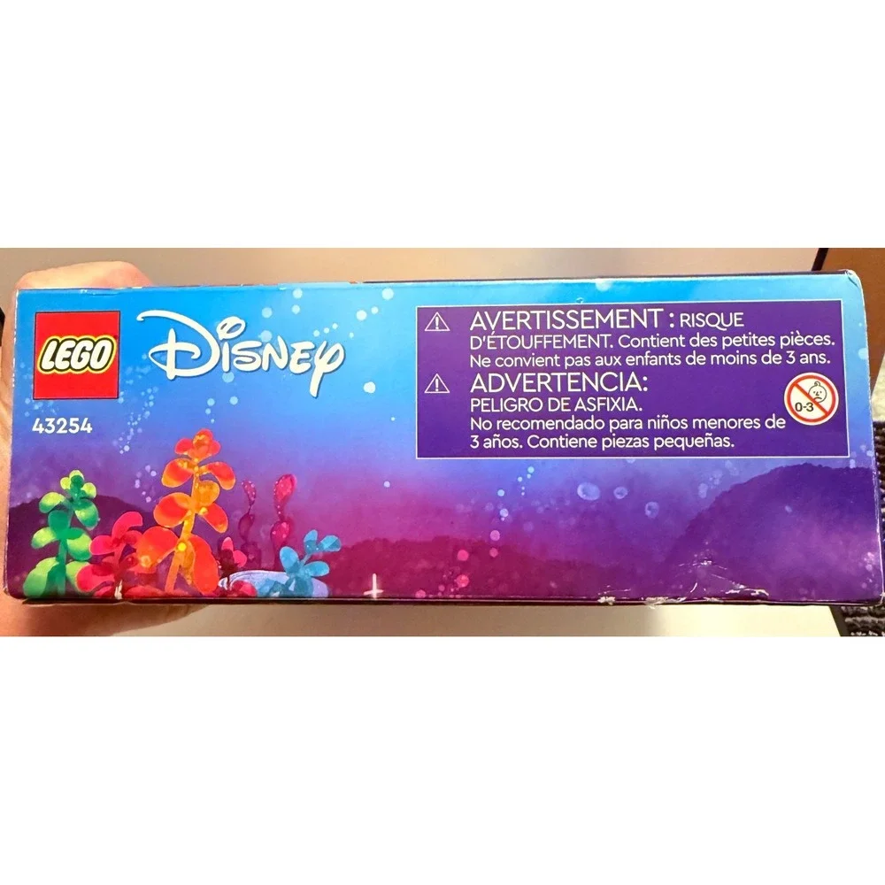 LEGO Disney Ariel's Crystal Cavern Kids 141pc Multi NEW 43254 Mermaid Set